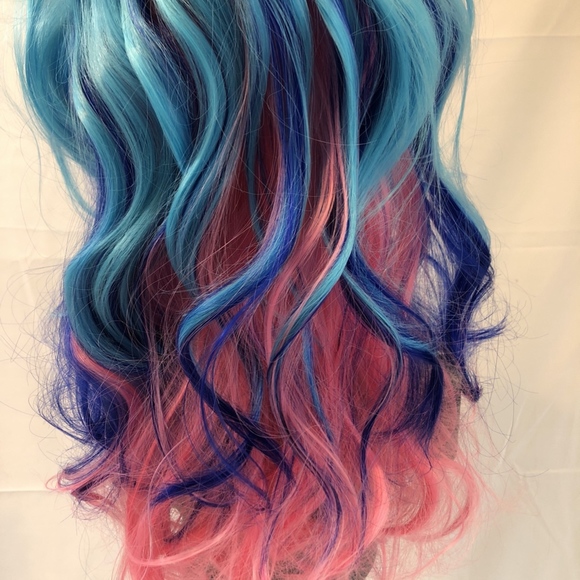 Brand New cosplay Wig Rainbow Pastel main image 4